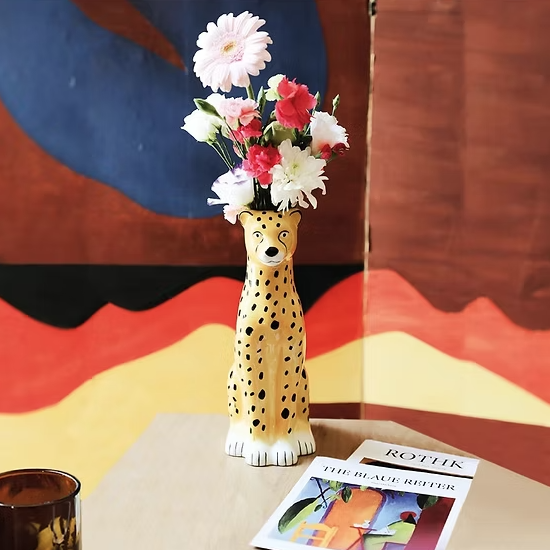 Vase guépard DOIY Mycrazystuff.com