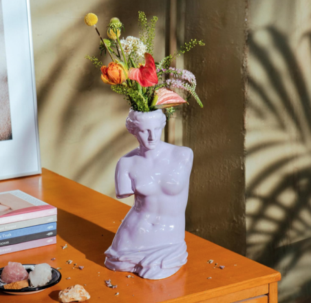 vase vénus lavande Doiy Mycrazystuff.com