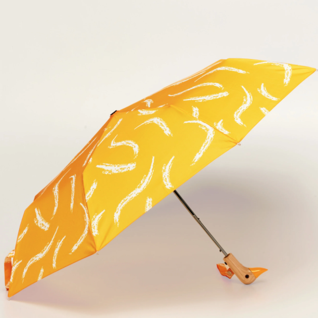 parapluie jaune safran brush original duckhead Mycrazystuff.com