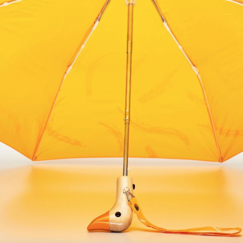 parapluie jaune safran brush original duckhead Mycrazystuff.com