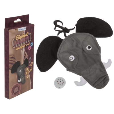 string éléphant avec puce sonore mycrazystuff.com