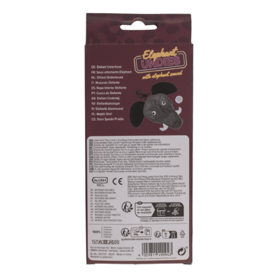 string éléphant avec puce sonore mycrazystuff.com