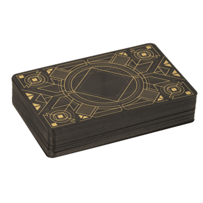 jeu de 54 cartes à jouer deluxe gold mycrazsytuff.com