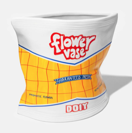 Vase Céramique Sac De Chips Doiy Design mycrazystuff.com