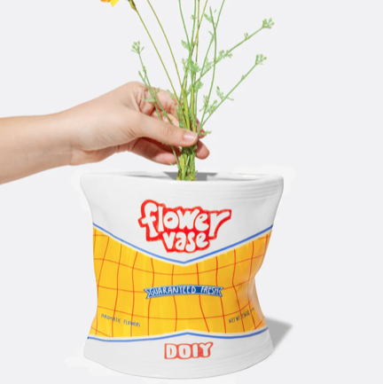 Vase Céramique Sac De Chips Doiy Design mycrazystuff.com