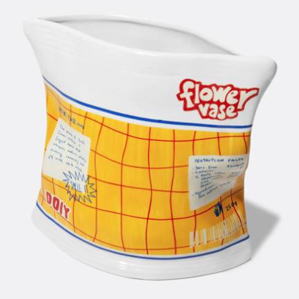 Vase Céramique Sac De Chips Doiy Design mycrazystuff.com