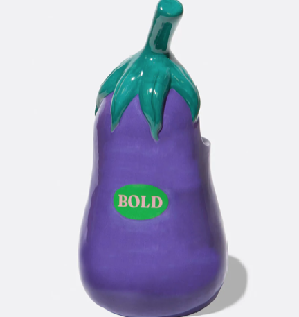 Pot à ustensiles céramique Aubergine mycrazystuff.com