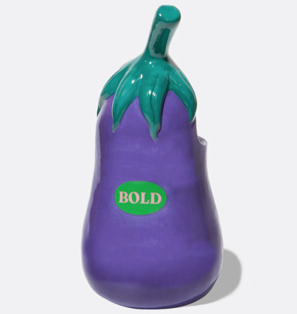 Pot à ustensiles céramique Aubergine mycrazystuff.com