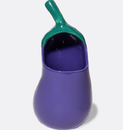 Pot à ustensiles céramique Aubergine mycrazystuff.com