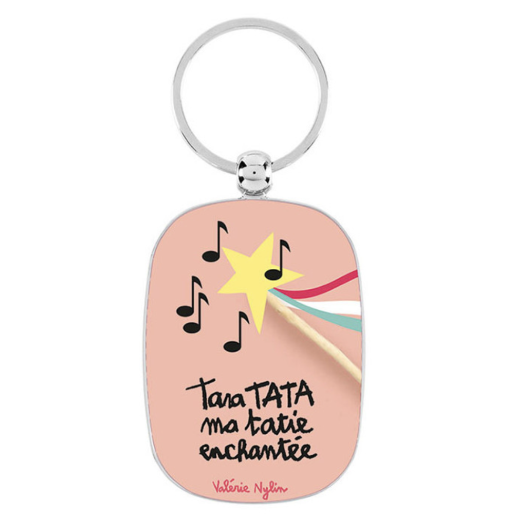 porte clés métal ma tatie mycrazystuff.com