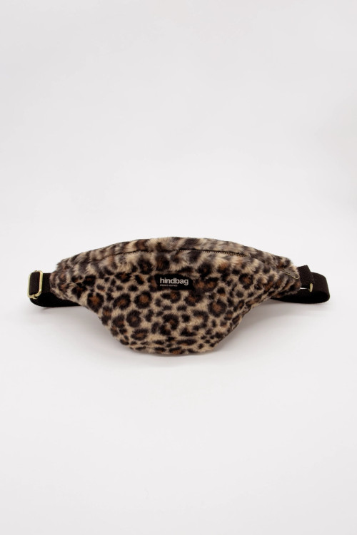 Sac Banane Olivia fausse fourrure léopard Bio mycrazystuff.com