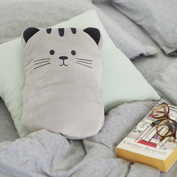 bouillotte chat kitty gris mycrazystuff.com