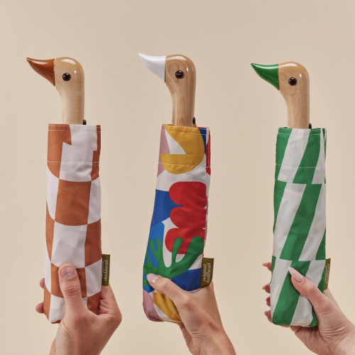 Parapluie checkers beurre de cacahuete Original Duckhead mycrazystuff.com