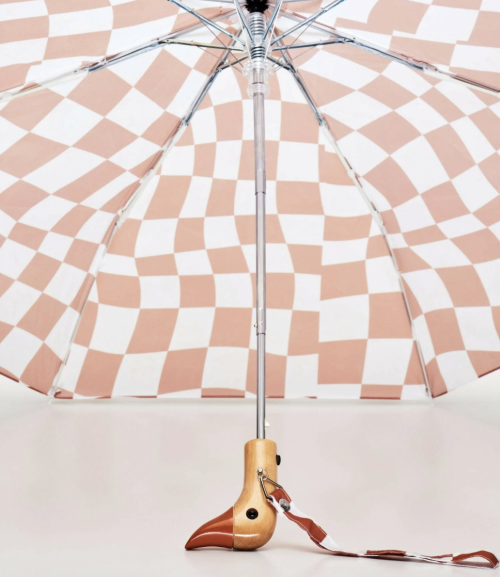 Parapluie checkers beurre de cacahuete Original Duckhead mycrazystuff.com