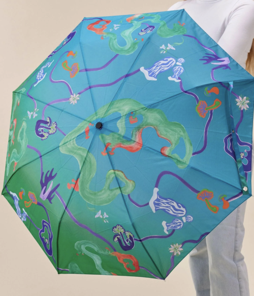 Parapluie imprimé Aqua Fungi Original Duckhead mycrazystuff.com