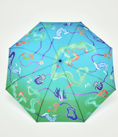 Parapluie imprimé Aqua Fungi Original Duckhead mycrazystuff.com
