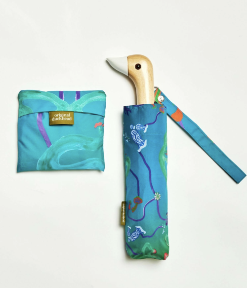 Parapluie imprimé Aqua Fungi Original Duckhead mycrazystuff.com