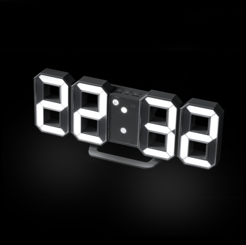 reveil digital blanc balvi mycrazystuff.com