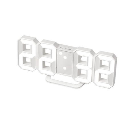 reveil digital blanc balvi mycrazystuff.com