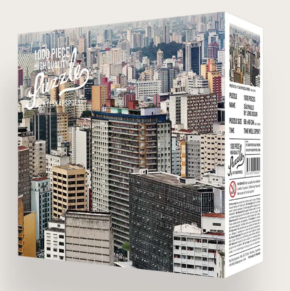 puzzle São Paulo mycrazystuff.com