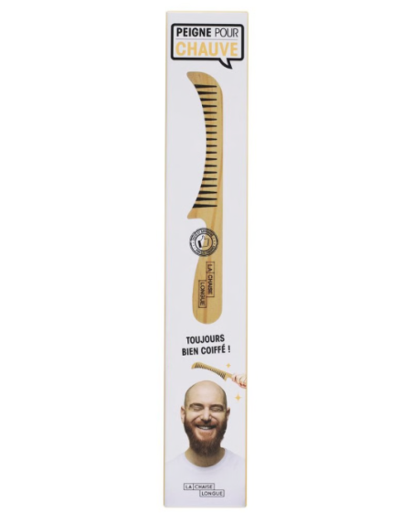 Peigne pour chauve en bois - La chaise longue mycrazystuff.com