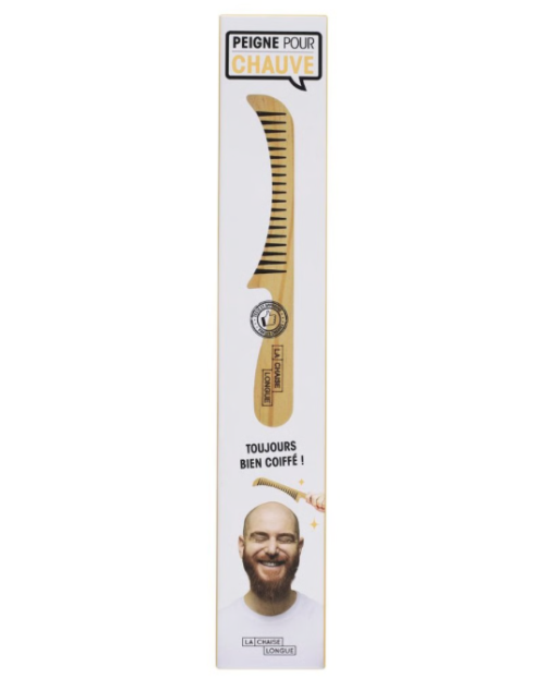 Peigne pour chauve en bois - La chaise longue mycrazystuff.com