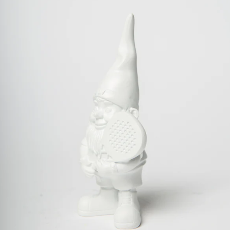 Grande Figurine Pachito Blanc 29cm statue décorative - Blogo