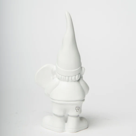 Grande Figurine Pachito Blanc 29cm statue décorative - Blogo