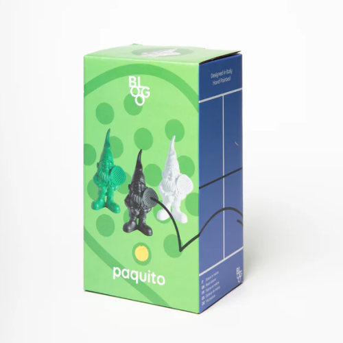 Grande Figurine Pachito Blanc 29cm statue décorative - Blogo