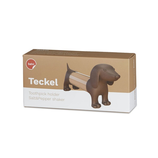 Porte Cure-dents Saliere-poivriere Chien Teckel mycrazystuff.com