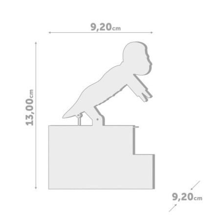 Porte Cure-dents Nestor Distributeur de cure-dents Nestor mycrazystuff.com