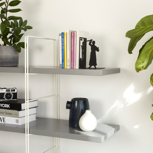 Serre-livres Métal Psycho Noir mycrazystuff.com