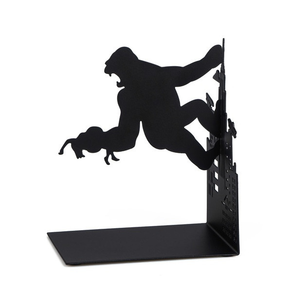Serre-Livres Métal Noir King Kong mycrazystuff.com