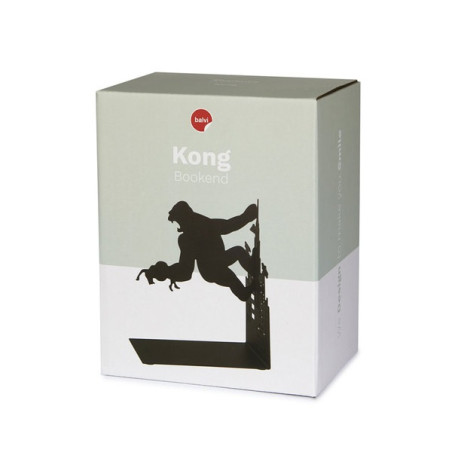 Serre-Livres Métal Noir King Kong mycrazystuff.com