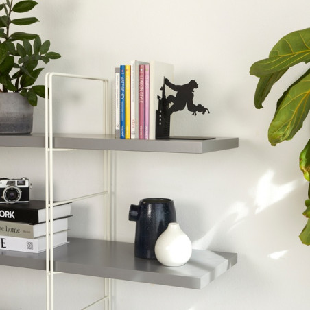 Serre-Livres Métal Noir King Kong mycrazystuff.com