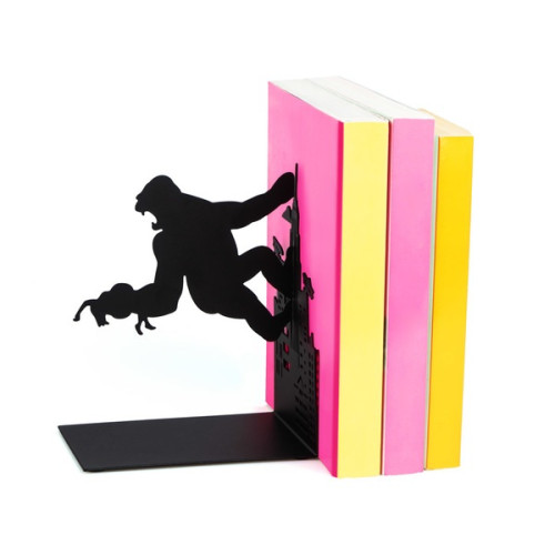 Serre-Livres Métal Noir King Kong mycrazystuff.com
