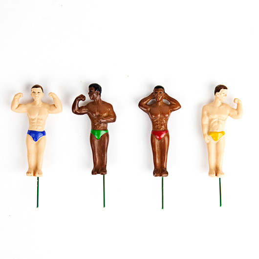 Décoration pour Plante en Pot Hommes Musclés