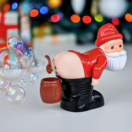 Machine à Bulles Père Noel Coquin mycrazystuff.com