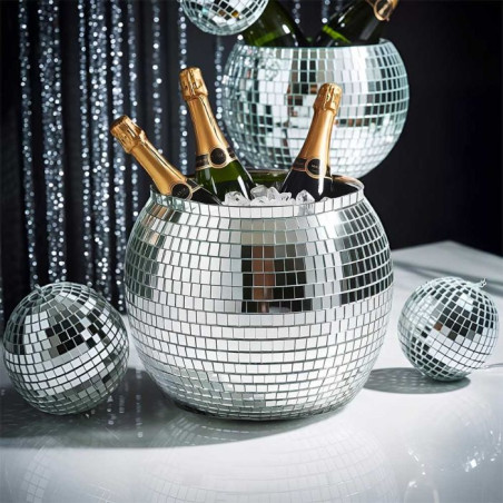 Seau à Glace Boule Disco - Disco Ball Ice Bucket mycrazystuff.com