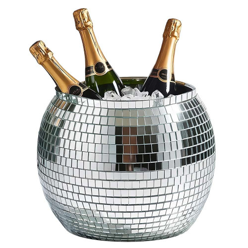 Seau à Glace Boule Disco - Disco Ball Ice Bucket mycrazystuff.com