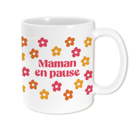 Mug Céramique "Maman en Pause" mycrazystuff.com