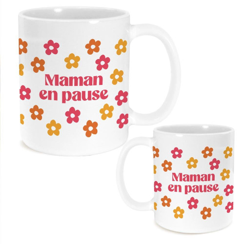 Mug Céramique "Maman en Pause" mycrazystuff.com