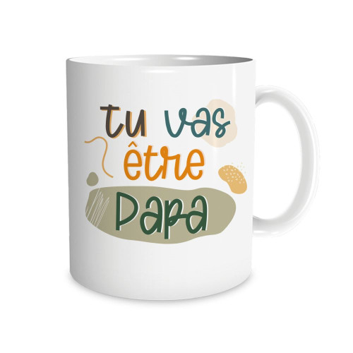 Mug Céramique "Tu vas etre Papa" Mycrazystuff.com