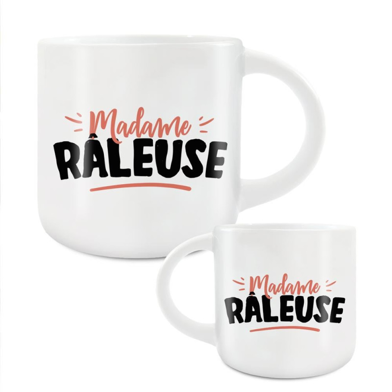 Grand Mug Céramique Madame Raleuse mycrazystuff.com
