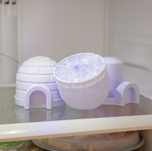 Lot de 2 Mini Moules à Glaçons Igloo mycrazystuff.com