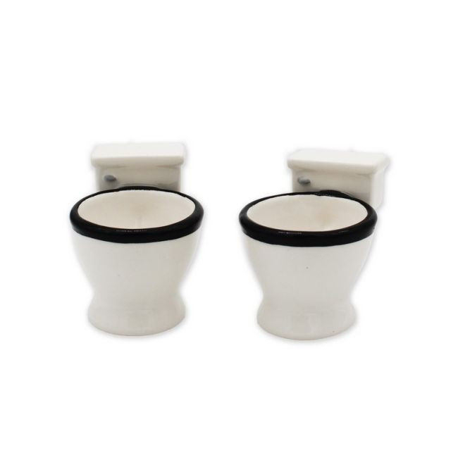 Lot 2 Shooters Toilette en Céramique mycrazystuff.com