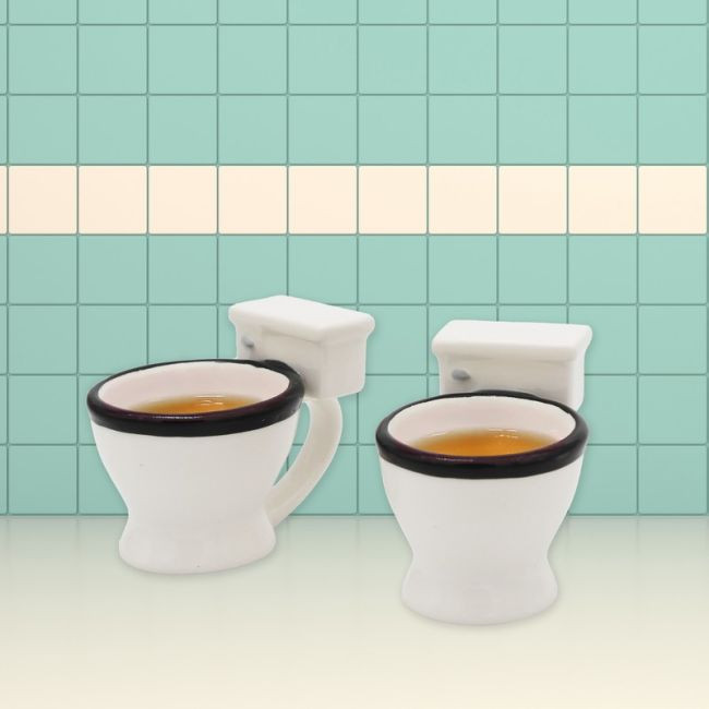 Lot 2 Shooters Toilette en Céramique mycrazystuff.com