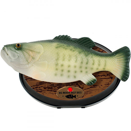 Elvis le poisson chanteur mycrazystuff.com