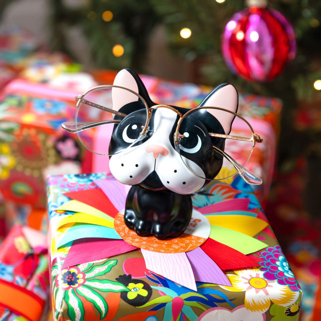 Porte Lunettes Chien Buddy - Pylônes mycrazystuff.com