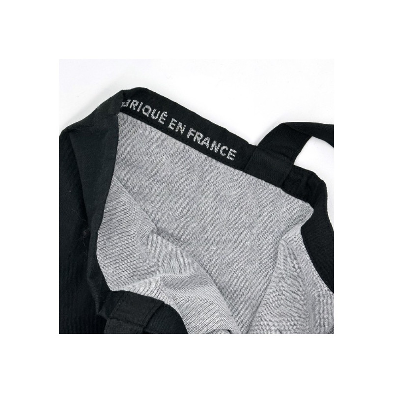 Grand Sac Cabas Noir "Baise-En-Ville" - Félicie Aussi